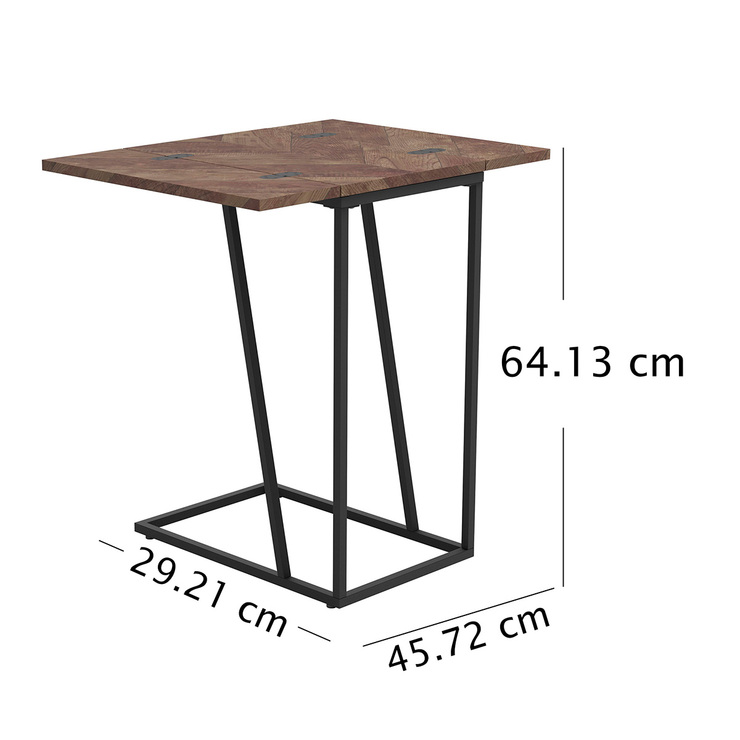 Coaster, Mesa Individual con Cubierta de Madera, Camden  — Imagen 3 de 4