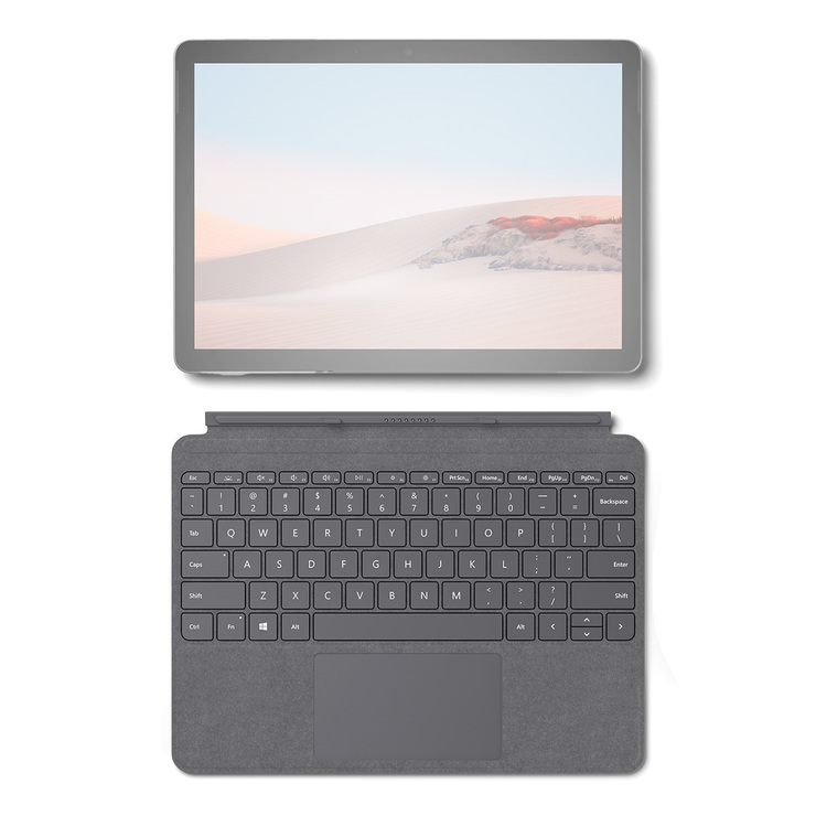 Teclado/ Funda para Microsoft  Surface Go Type Cover-Plata — Imagen 1 de 2