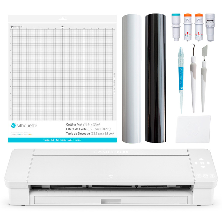 Silhouette Cameo Plus Máquina de Corte con Accesorios — Imagen 1 de 4