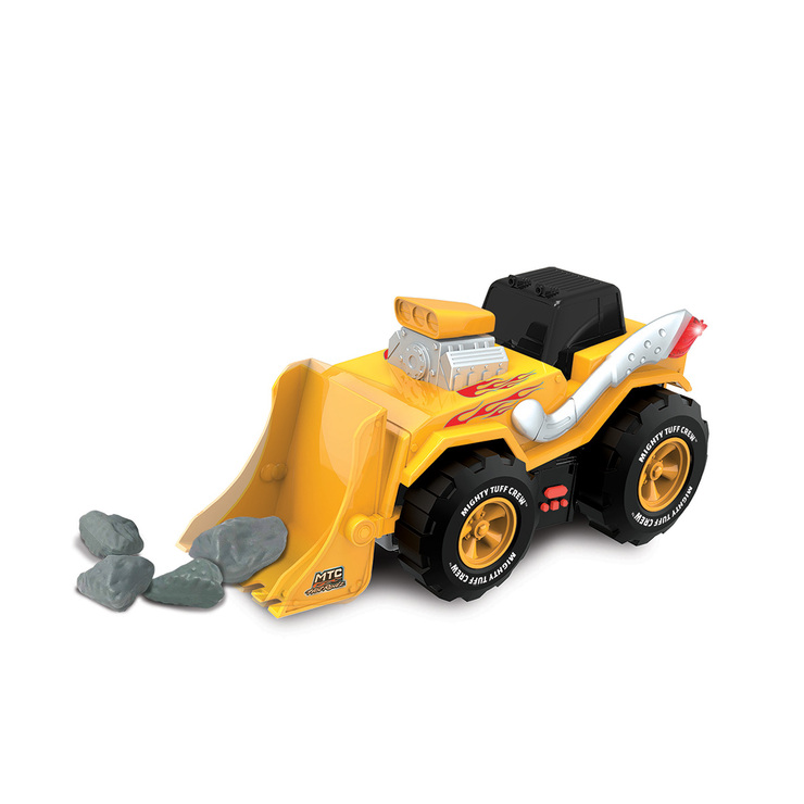 Mighty Tuff Crew Set de 3 Camiones de Construcción con Luces y Sonido — Imagen 3 de 4