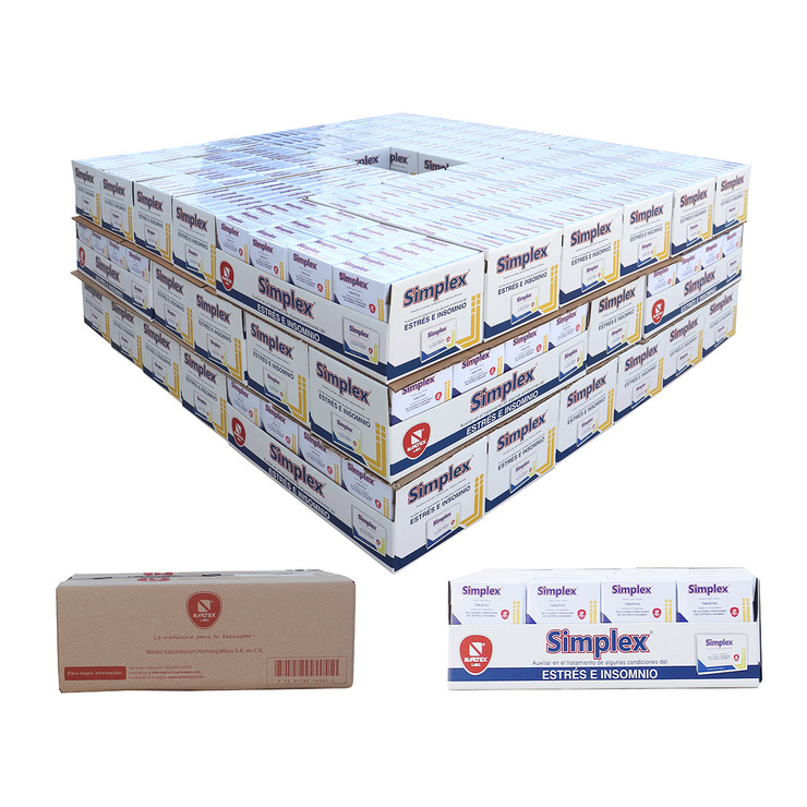 Simplex 2/60 Tabletas 1008 Unidades 1/2 Pallet — Imagen 2 de 4