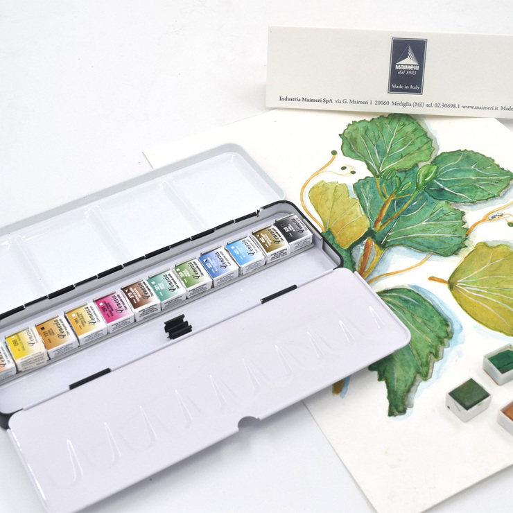 Maimeri Venezia Estuche de Acuarelas 12 Colores — Imagen 1 de 4