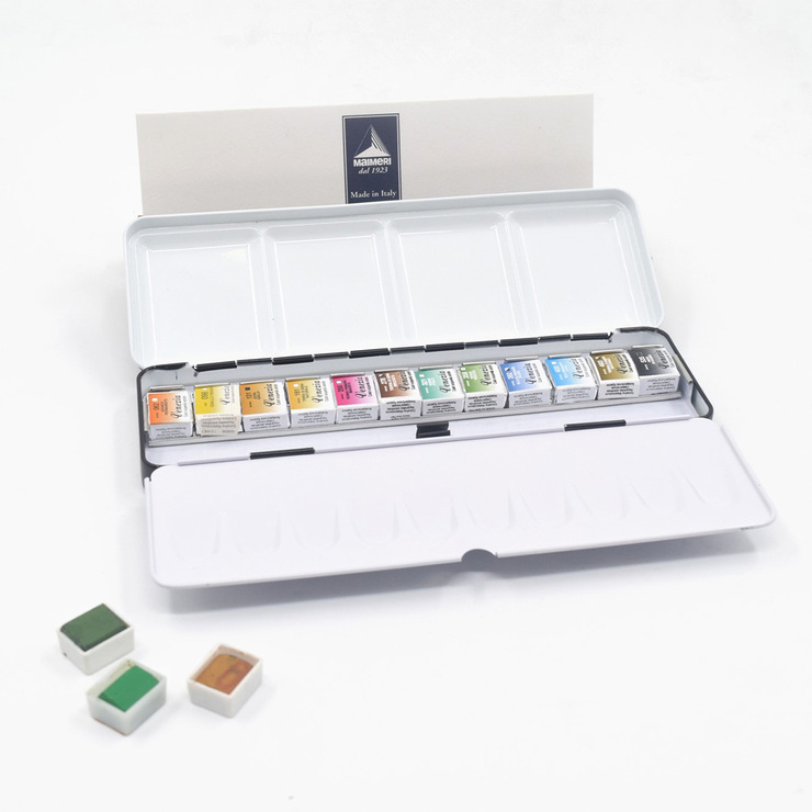 Maimeri Venezia Estuche de Acuarelas 12 Colores — Imagen 3 de 4