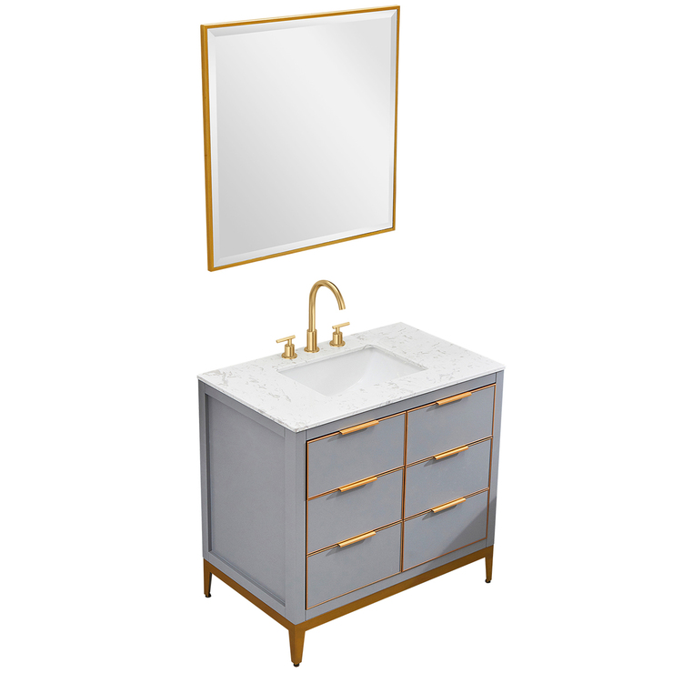 15West, Gabinete para Baño Ernesto 36" — Imagen 4 de 4