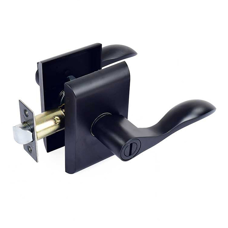 Yale, Manija Lujan para Baño Color Negro — Imagen 3 de 4