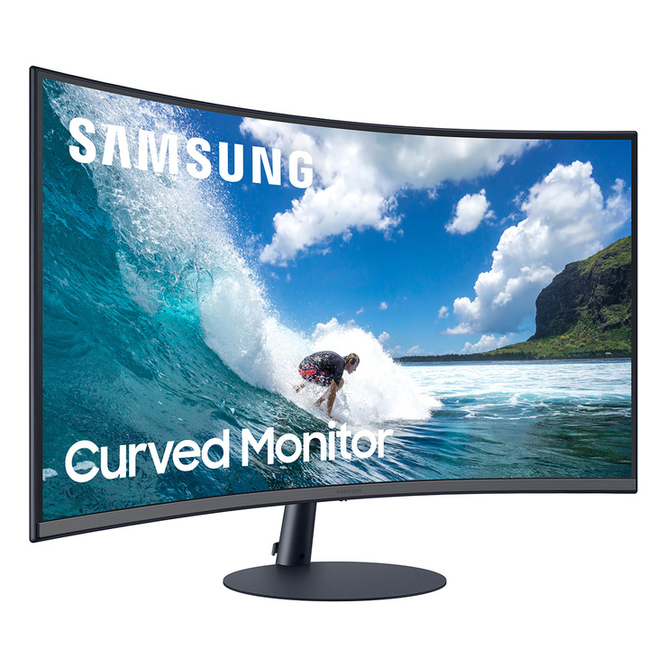 Samsung Curved Monitor 27" con Curvatura óptima 1000R — Imagen 3 de 4