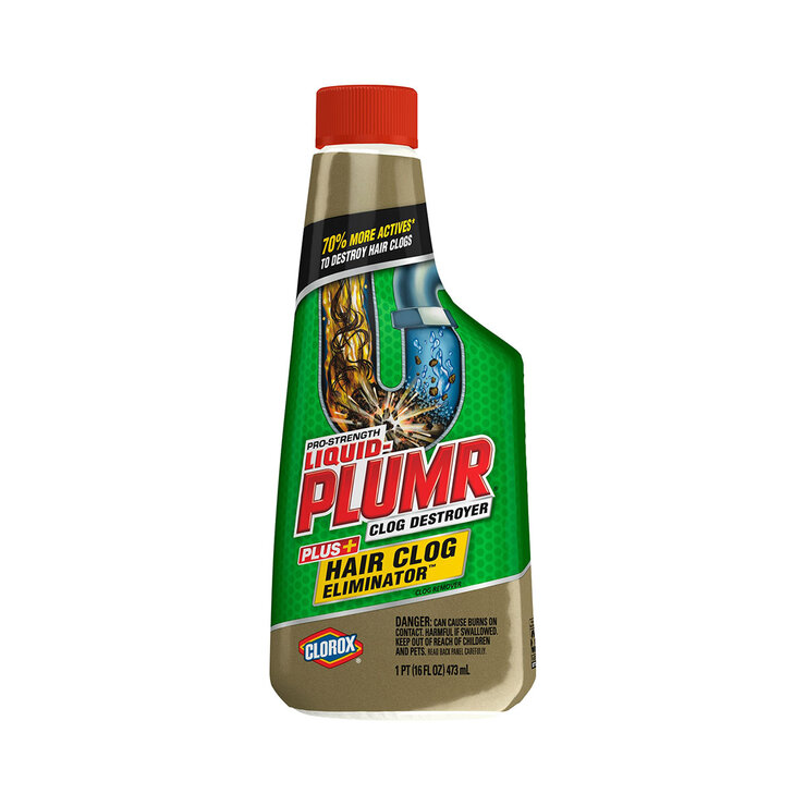 Clorox Liquid Plumr Hair Líquido Destapacaños 2 pzas de 473 ml  — Imagen 3 de 3