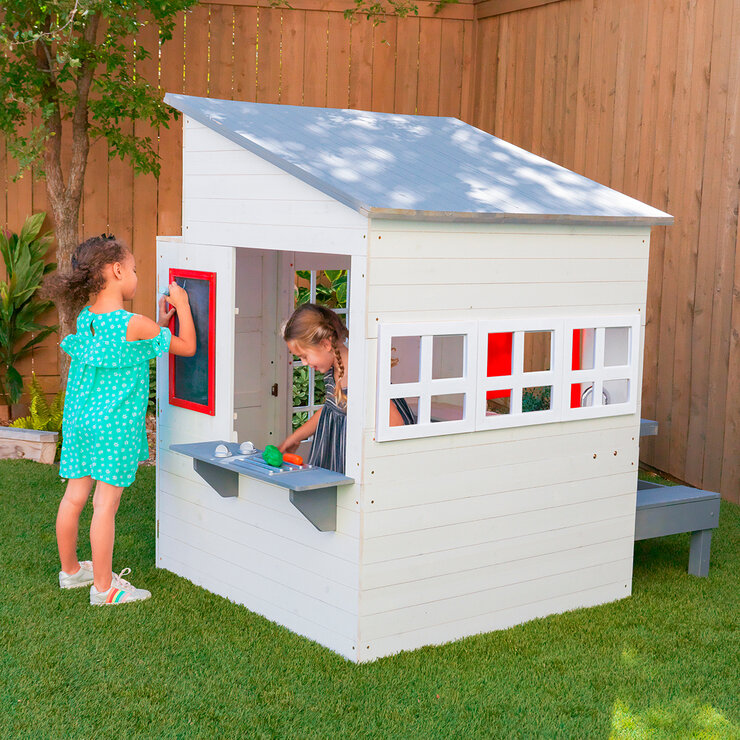 KidKraft Casa de Juego Moderna para exteriores — Imagen 1 de 4