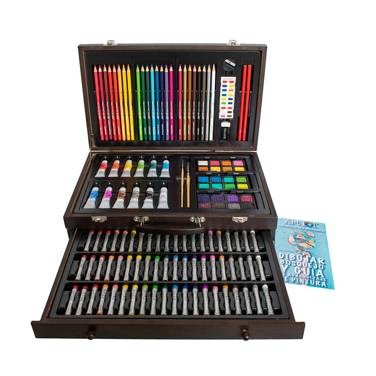 Art 101 Set de Arte Con 132 Piezas — Imagen 1 de 4