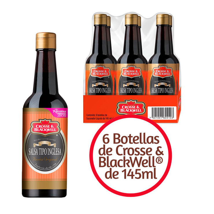 Crosse & Blackwell Salsa Tipo Inglesa 6 pzas de 145 ml — Imagen 4 de 4