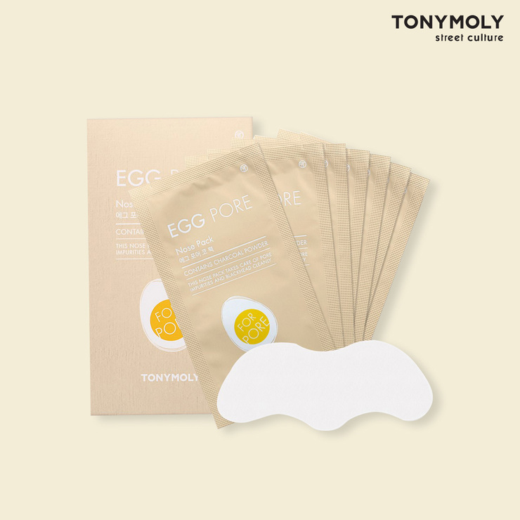 Tratamiento Contra Puntos Negros, Tony Moly Egg Pore, 9 piezas — Imagen 2 de 4