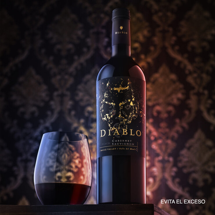 Vino Tinto Diablo Dark 750ml — Imagen 2 de 4