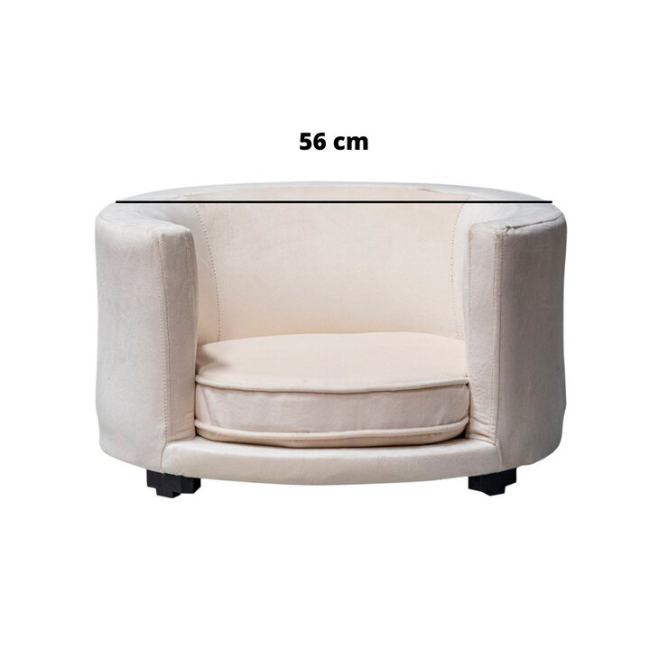 Maypet Sillón Forrado de Terciopelo para Mascota Pequeña — Imagen 3 de 4