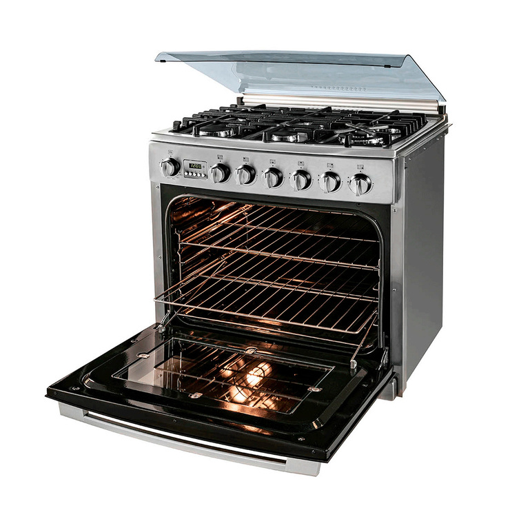Estufa empotrable 30" con 6 quemadores Teka — Imagen 3 de 4