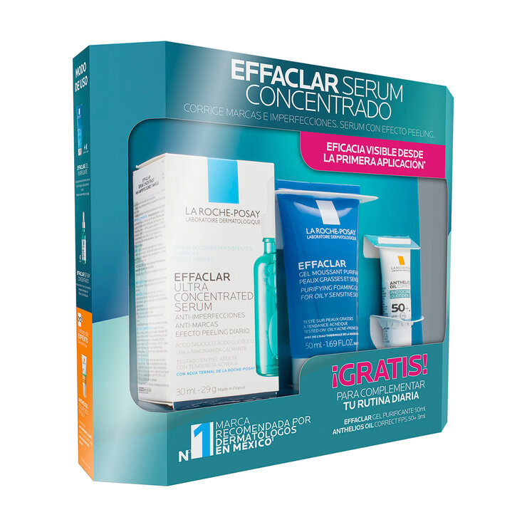 Pack Effaclar Serum 30ml + Gel 50ml + Anthelios Oil 3ml — Imagen 4 de 4