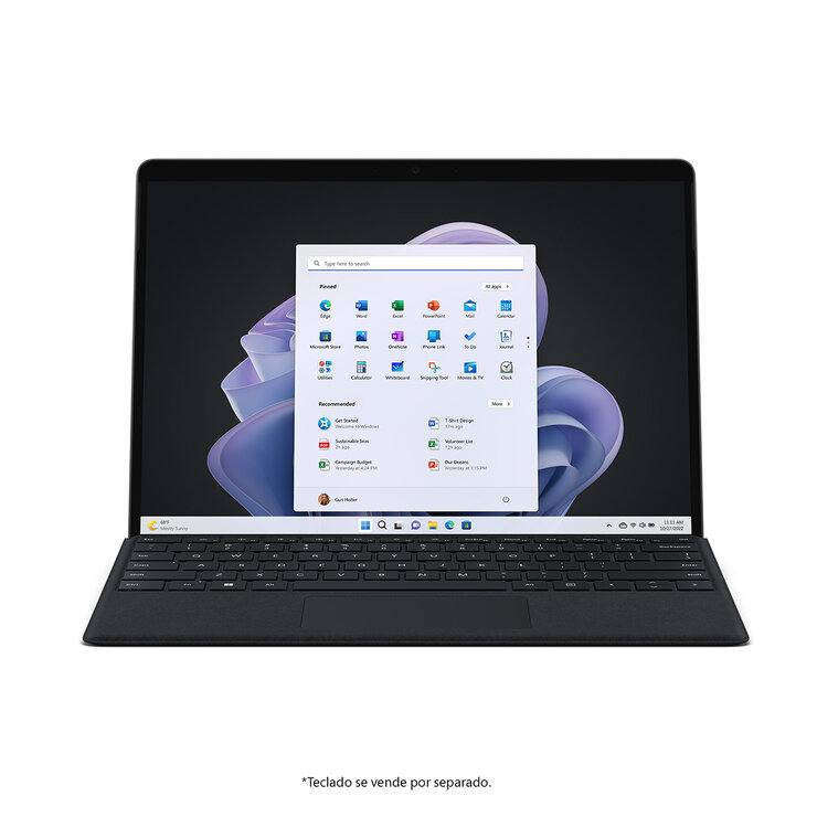 Microsoft Surface Pro 9 Intel Core i7 16GB RAM 256 SSD Grafito — Imagen 2 de 4