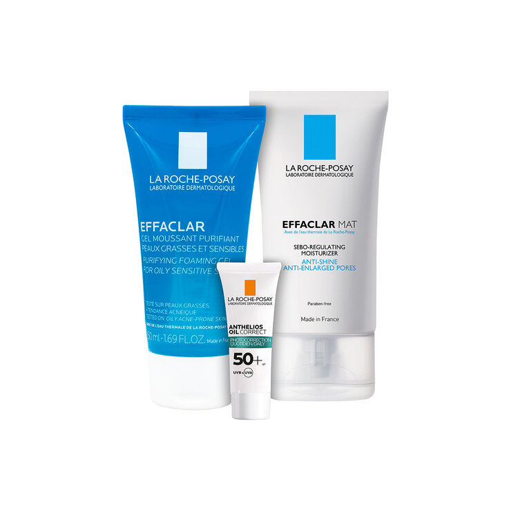Pack Effaclar Mat 40ml + Effaclar Gel 50ml + Anthelios Oil FPS 50 3ml — Imagen 2 de 4