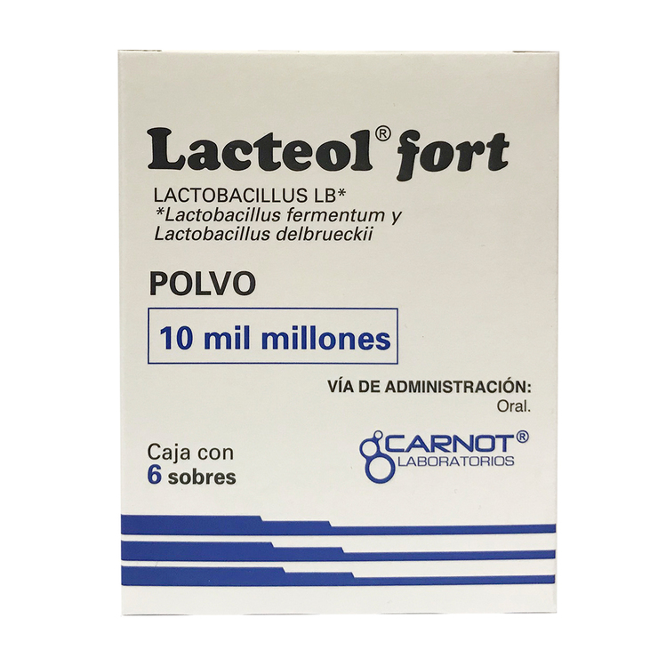 Lacteol Fort Polvo, 6 sobres   — Imagen 1 de 2