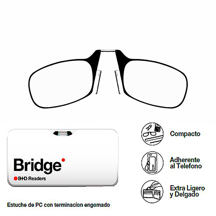 B+D Readers Bridge, Lentes para Lectura Unisex, Varios Colores y Dioptrías — Imagen 3 de 3