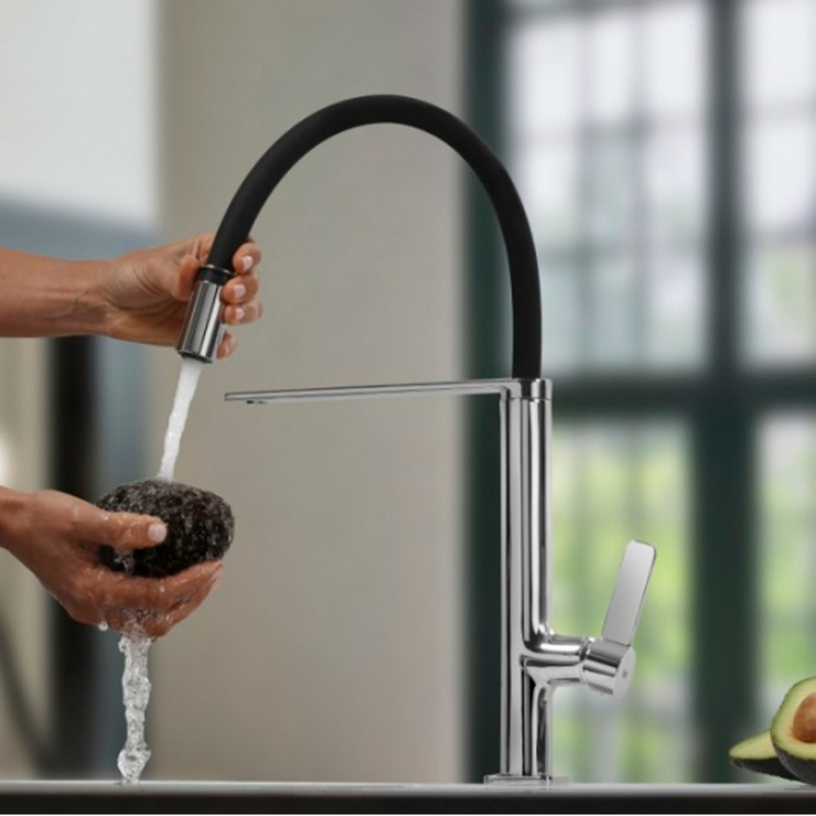 Teka, Grifo Monomando de Cocina Cromado — Imagen 3 de 4