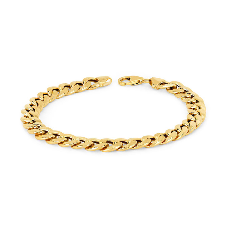 Pulsera para Caballero, Oro Italiano de 14K — Imagen 1 de 3