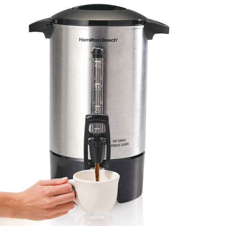 Hamilton Beach, Cafetera 45 tazas con ventana de agua — Imagen 2 de 4