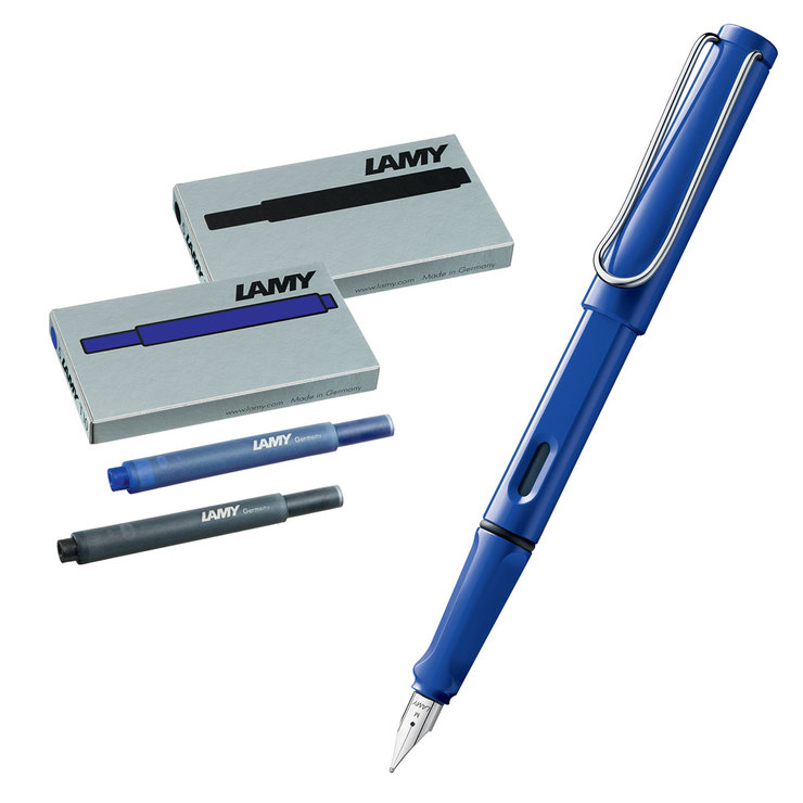 Lamy Safari Pluma Fuente con Cartuchos — Imagen 1 de 4