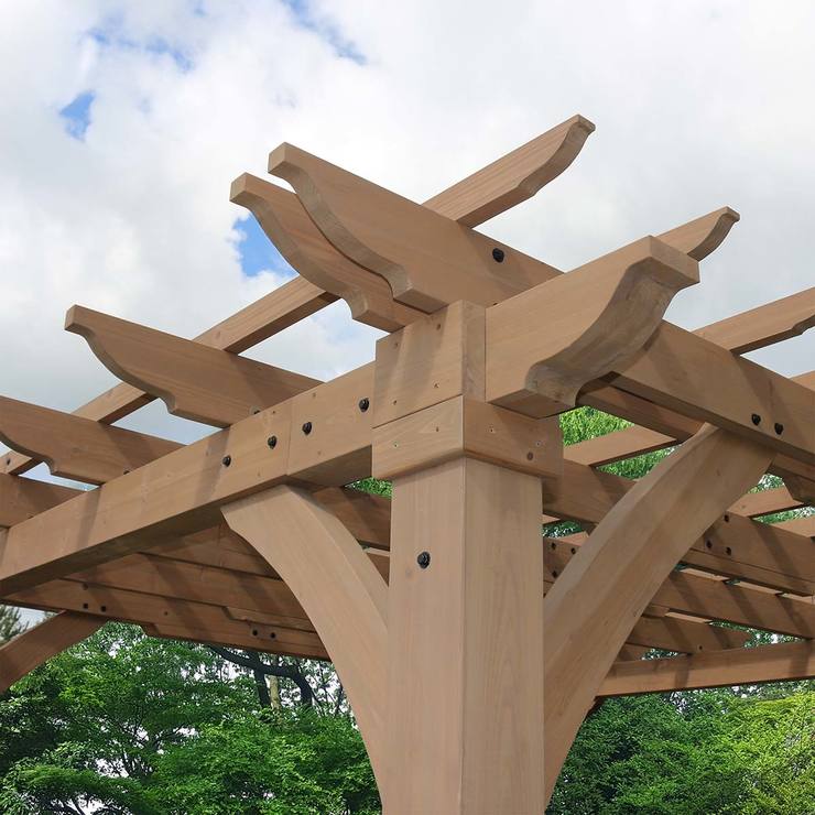 Yardistry Pérgola de Madera de 3.6m x 3.6m — Imagen 4 de 4
