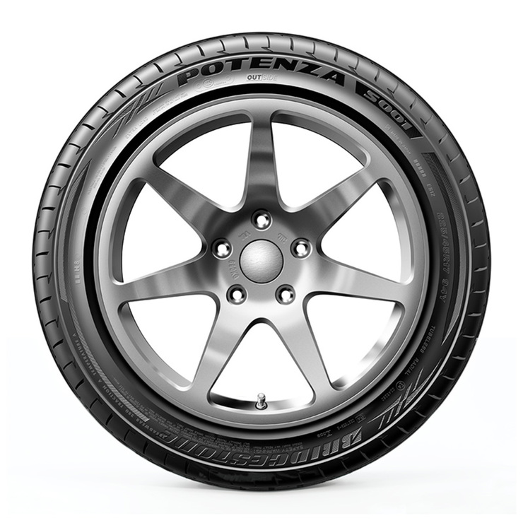 Llanta Bridgestone Potenza S001 225/45R17 91W RFT — Imagen 2 de 2