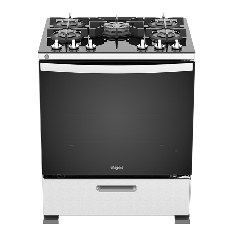 Estufa de piso Whirlpool de 30" slide door, acero inoxidable  — Imagen 1 de 4