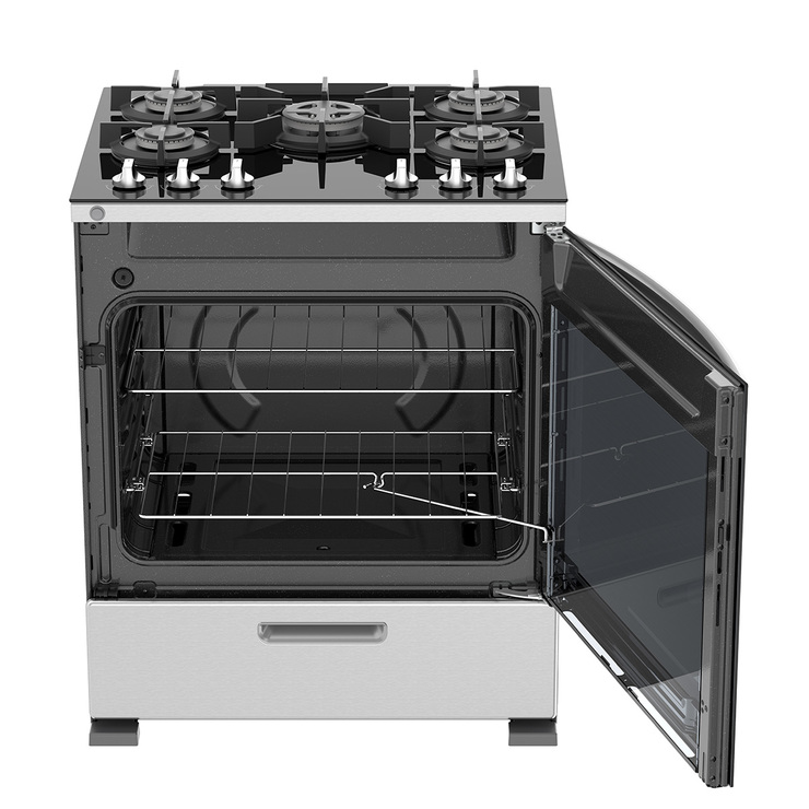 Estufa de piso Whirlpool de 30" slide door, acero inoxidable  — Imagen 2 de 4