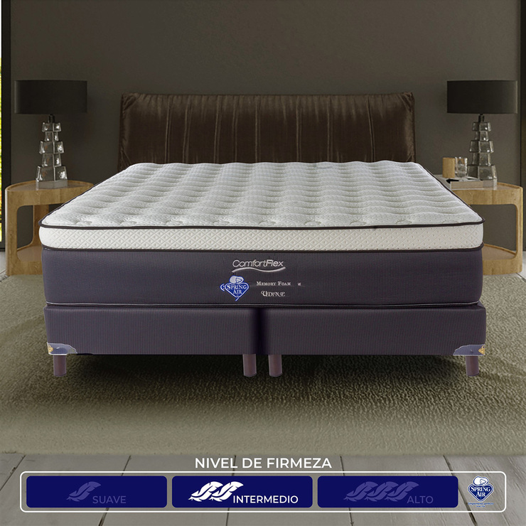 Spring Air, Udine, colchón king size y box — Imagen 1 de 4