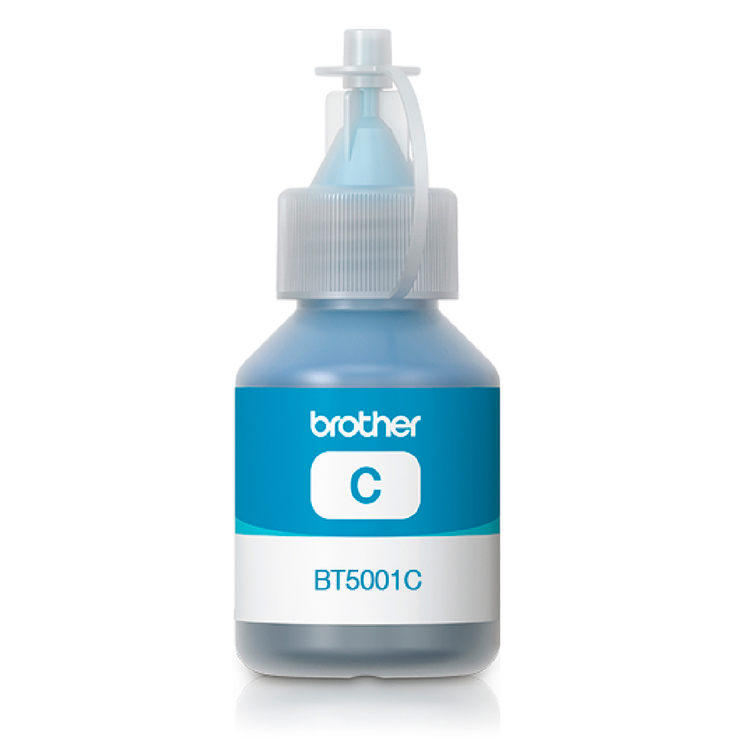 Brother Botella de Tinta 5001C Color Cian 3 Piezas — Imagen 1 de 3