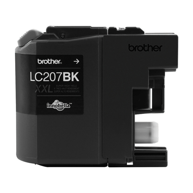 Brother Cartucho de Tinta 207BK XXL Color Negro Super Alto Rendimiento — Imagen 2 de 3