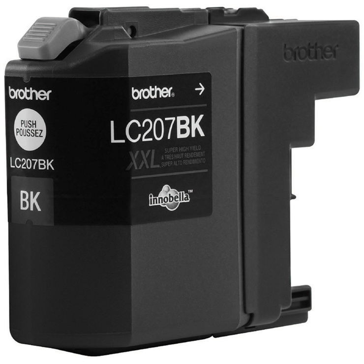 Brother Cartucho de Tinta 207BK XXL Color Negro Super Alto Rendimiento — Imagen 3 de 3