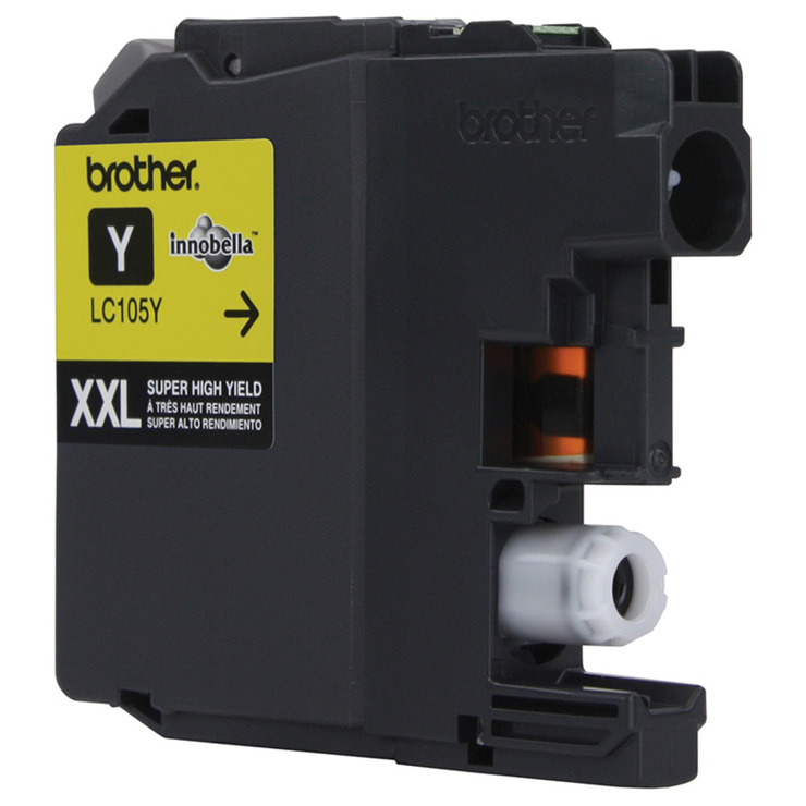 Brother Cartucho de Tinta 105 XXL Color Amarillo Super Alto Rendimiento — Imagen 2 de 2