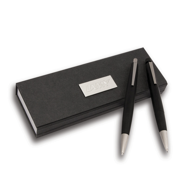 Lamy 2000 set de bolígrafo y portaminas punto mediano de policarbonato reforzado — Imagen 1 de 2