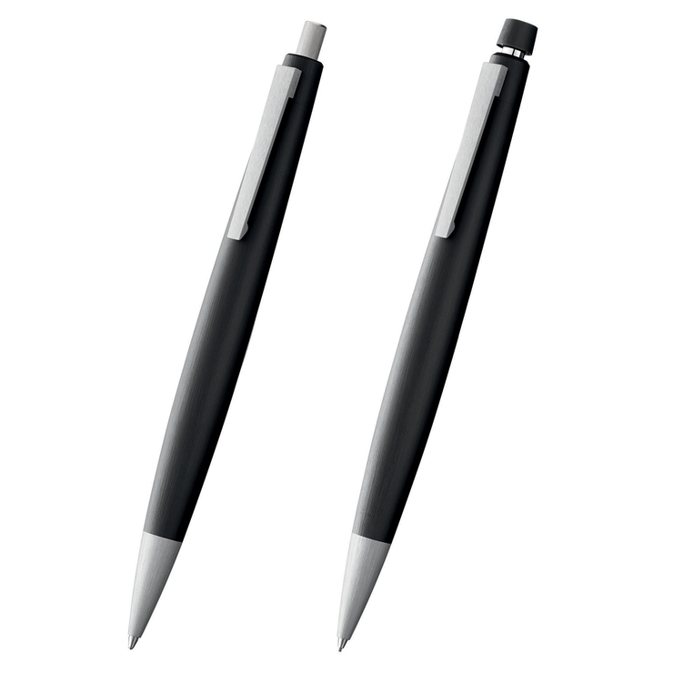 Lamy 2000 set de bolígrafo y portaminas punto mediano de policarbonato reforzado — Imagen 2 de 2