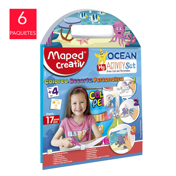 Maped set infantil recorta y pega — Imagen 1 de 2