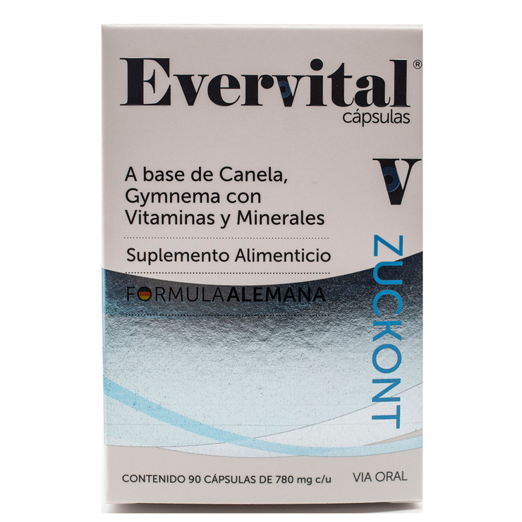 Evervital Zuckont 90 Cápsulas — Imagen 1 de 3