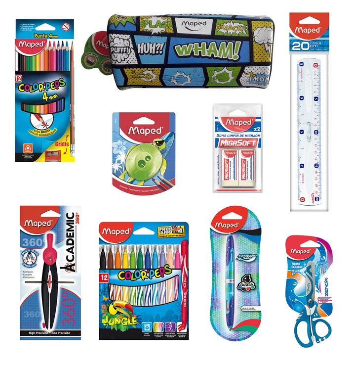 Maped kit lapicera con artículos escolares — Imagen 1 de 2