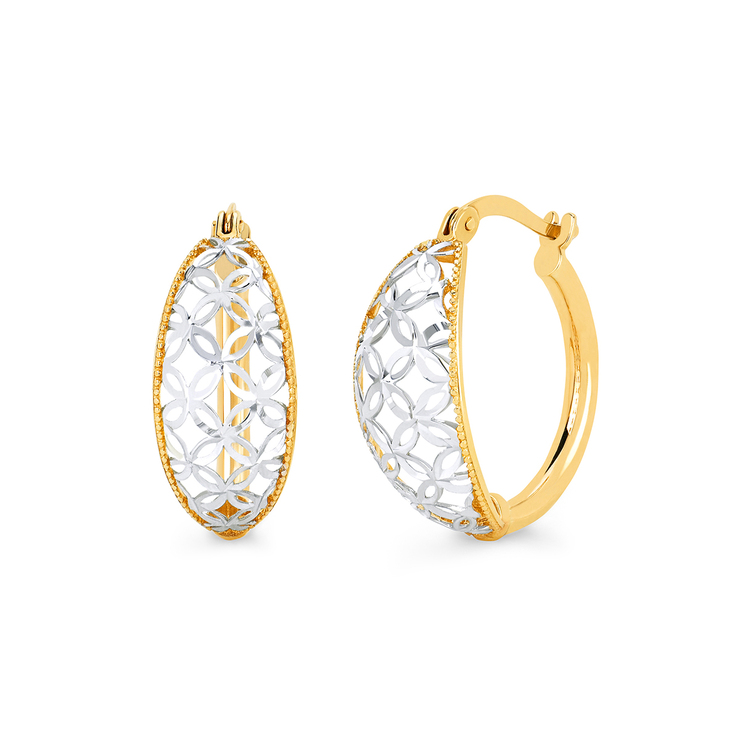 Aretes, Oro de 14K  — Imagen 1 de 4