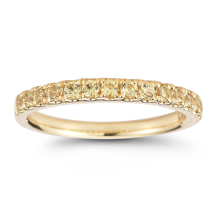 Anillo, Zafiro Amarillo, 14k Oro Amarillo  — Imagen 1 de 3