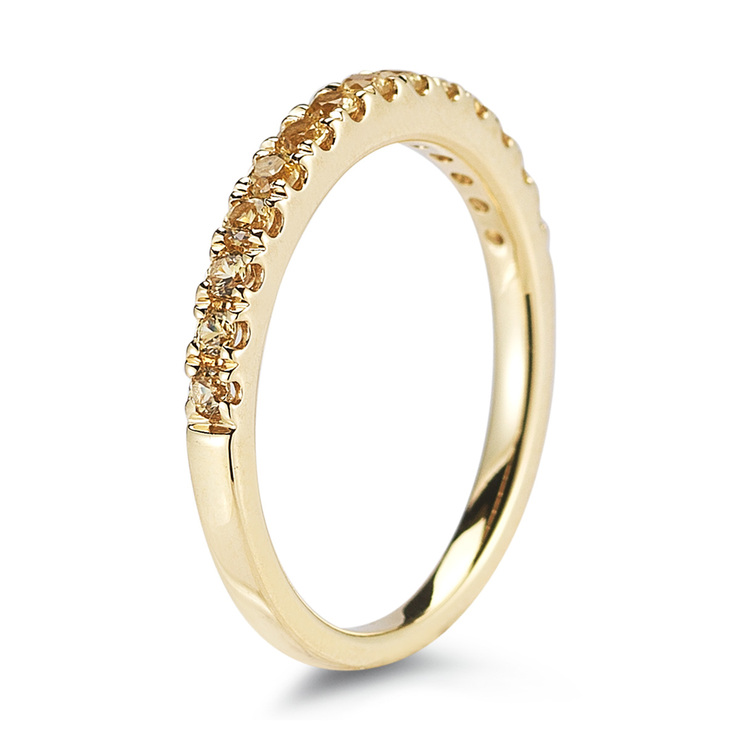 Anillo, Zafiro Amarillo, 14k Oro Amarillo  — Imagen 2 de 3