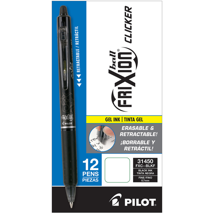 Pilot Frixion Bolígrafo Borrable Retráctil Punto Fino — Imagen 1 de 4