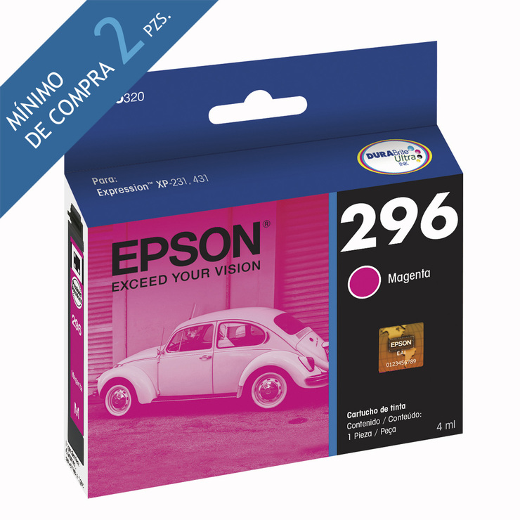 Epson cartucho de tinta 296 magenta