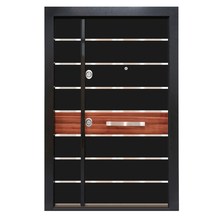 International Door Supply, Puerta de Alta Seguridad Santa Fe con Fijo Derecha — Imagen 1 de 4