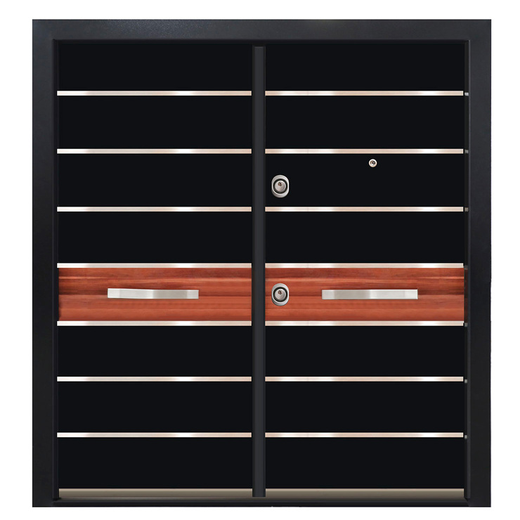 International Door Supply, Puerta de Alta Seguridad Santa Fe Doble Derecha — Imagen 1 de 4