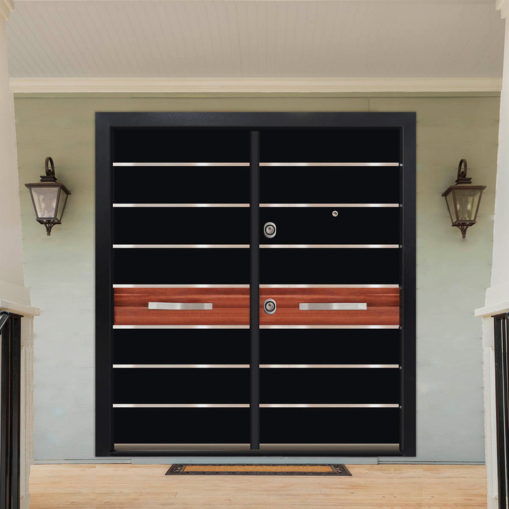International Door Supply, Puerta de Alta Seguridad Santa Fe Doble Derecha — Imagen 4 de 4