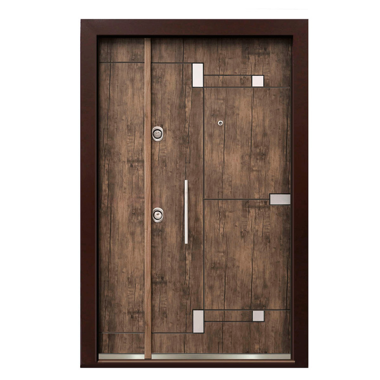 International Door Supply, Puerta de Alta Seguridad Santa Lucia con Fijo Derecha — Imagen 1 de 4